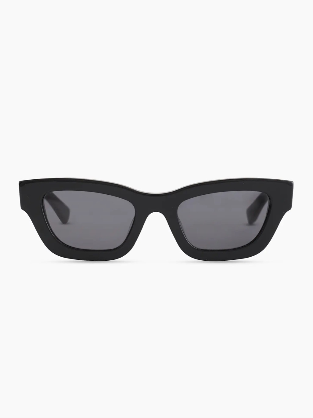 Quince Jackie Polarized Acetate Sunglasses Black With Grey Lens 028
